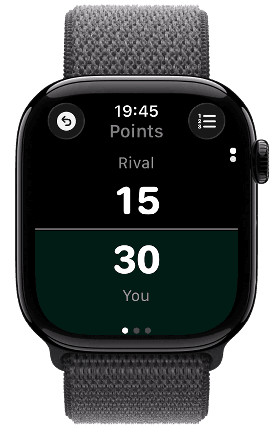 CourtSense Apple Watch tennis score tracker
